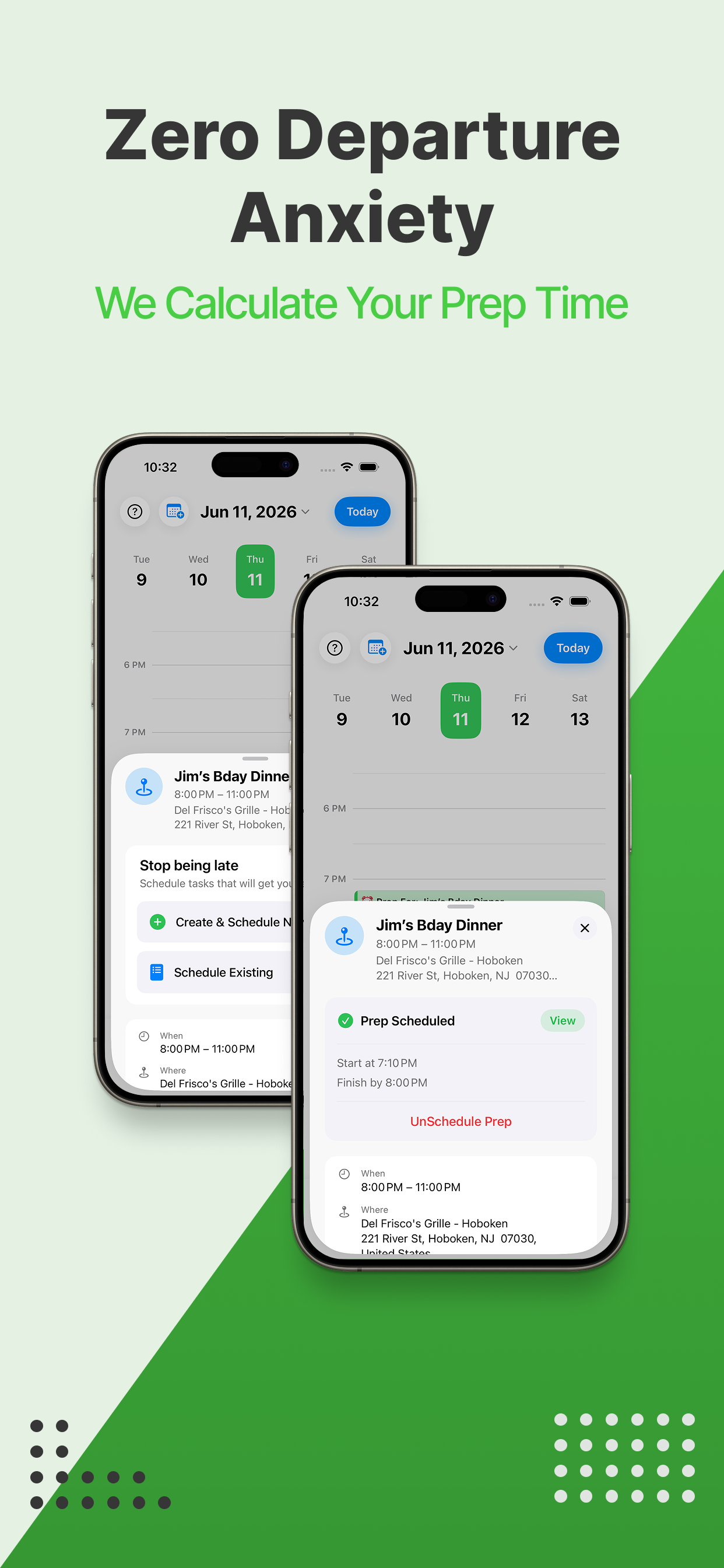 LateLess Calendar Sync